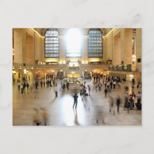 GRAND CENTRAL TERMINAL, NEW YORK CITY POSTKARTE