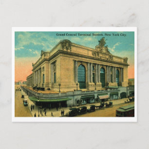 Grand Central Terminal, New York Vintage Postkarte