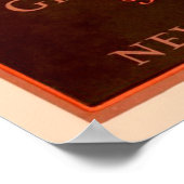 Grand Central Terminal Vintage Poster (Ecke)