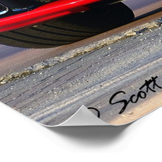 Grand Cherokee SRT8 Poster (Ecke)