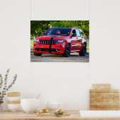 Grand Cherokee SRT8 Poster (Küche)