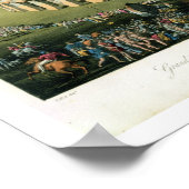 Grand Conventional Festival der Briten, aquati Poster (Ecke)