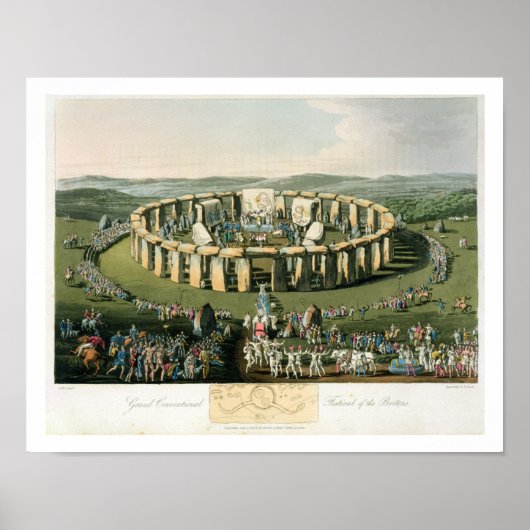 Grand Conventional Festival der Briten, aquati Poster (Vorne)