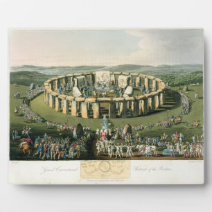 Grand Conventional Festival of the Britons, aquati Fotoplatte