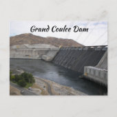 Grand Coulee Dam Travel Foto Postkarte (Vorderseite)