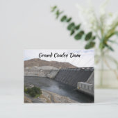 Grand Coulee Dam Travel Foto Postkarte (Stehend Vorderseite)