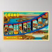 Grand Coulee Dam, Washington 2 Poster (Vorne)
