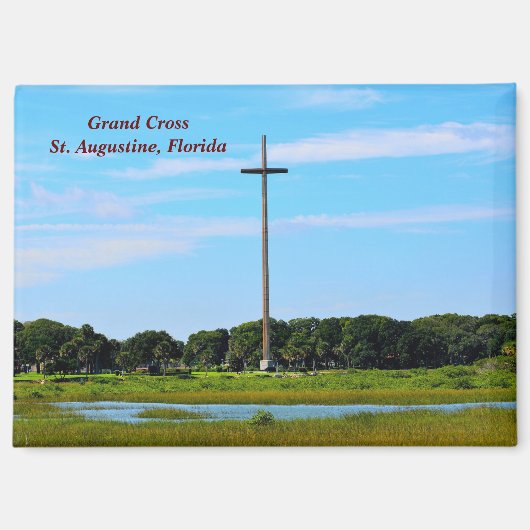 Grand Cross St. Augustine, Florida Magnet (Vorderseite)