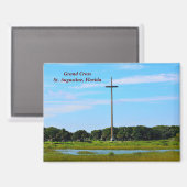 Grand Cross St. Augustine, Florida Magnet (Vorderseite/Rückseite)