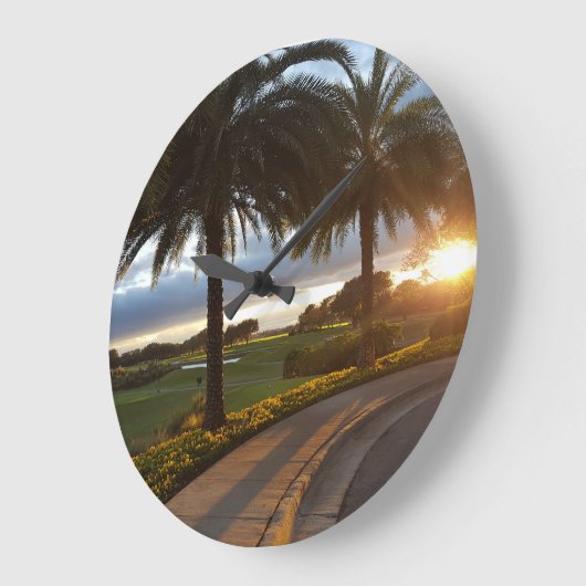 Grand Cypress Große Wanduhr (Winkel)