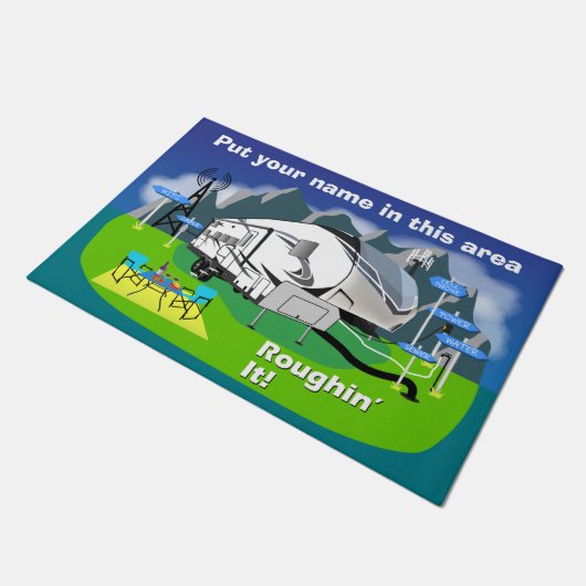 Grand Design Reflection 28bh Design Roughin' It Fußmatte (Schrägansicht)