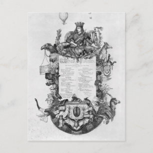 Grand Diner Parisien Postkarte