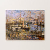 Grand Dock Le Havre Monet Fine Art Art Puzzle (Horizontal)