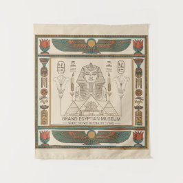 Grand Egyptian Museum Egypt Heritage Design Wandteppich