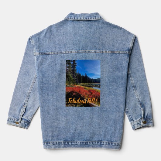 Grand Fall Denim Jacket Jeansjacke (Rückseite)