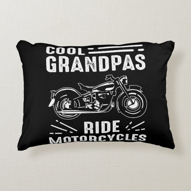 Grand Father Biker Dekokissen (Vorderseite)