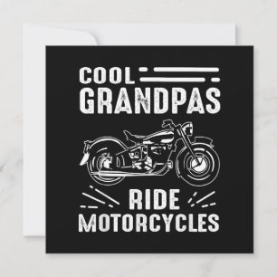 Grand Father Biker Einladung