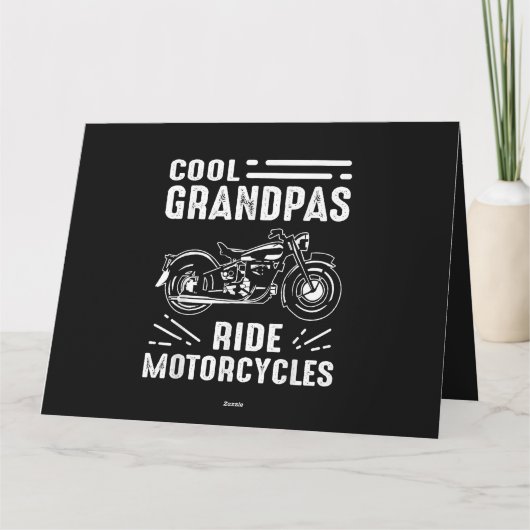 Grand Father Biker Karte (Rückseite)