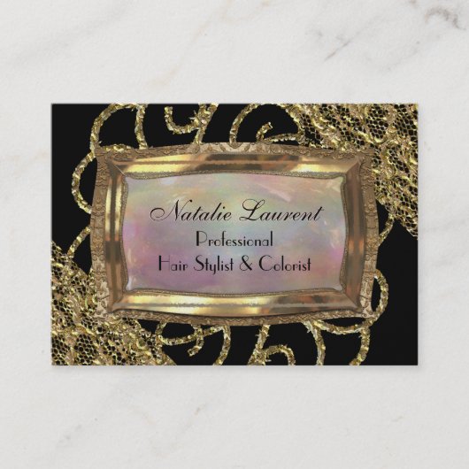 Grand Fillmore Elegante Beruflich Visitenkarte (Vorderseite)