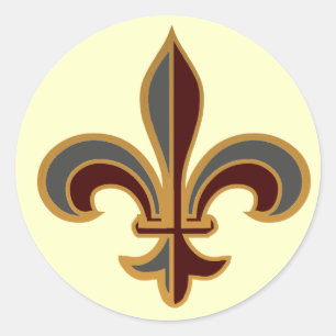 Grand Fleur-de-lis - Aufkleber