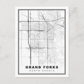 Grand Forks Karte (Vorderseite)