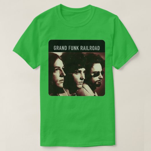 Grand Funk Power Rock amp Roll Premium Classic TSh T-Shirt (Design vorne)