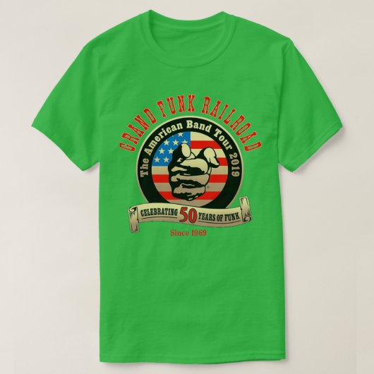 GRAND-FUNK-RAILROAD 25 T-Shirt (Design vorne)