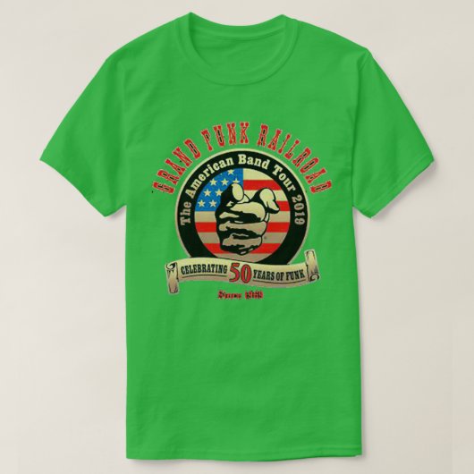 GRAND FUNK RAILROAD SEIT 1969 TShirt Classic TShi (Design vorne)