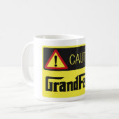 Grand Furz ihre Väter Day Novelty Gift Kaffeetasse (Vorderseite Links)