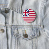 Grand Gewerkschaft USA erste Flagge Amerika Symbol Button (Beispiel)