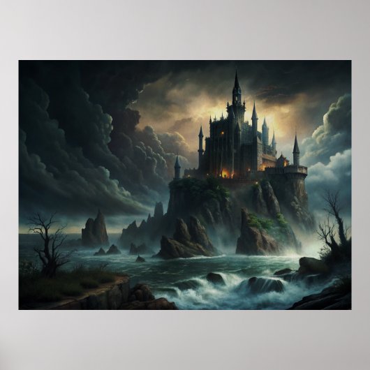 Grand Gothic Castle Poster (Vorne)