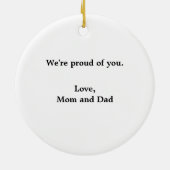 Grand Gown Blue and Gold Ornament (Hinten)