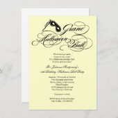 Grand Halloween Ball Costume Party Einladung (Vorne/Hinten)