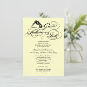 Grand Halloween Ball Costume Party Einladung (Stehend Vorderseite)