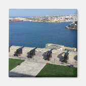 Grand Harbour in Malta Magnet (Vorne)