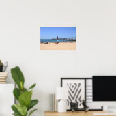 Grand Haven City Beach, Michigan Poster (Heimbüro)