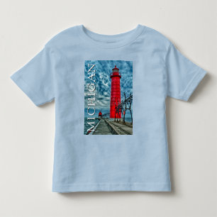 Grand Haven Leuchtturm Michigan Kleinkind T-shirt