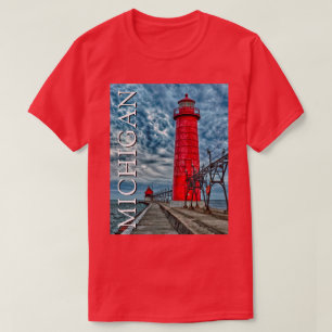 Grand Haven Leuchtturm Michigan T-Shirt