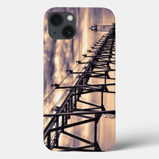 Grand Haven lighthouse and pier Case-Mate iPhone Hülle (Rückseite)