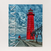 Grand Haven Lighthouse | Michigan Puzzle (Vertikal)