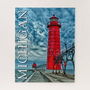 Grand Haven Lighthouse   Michigan Puzzle