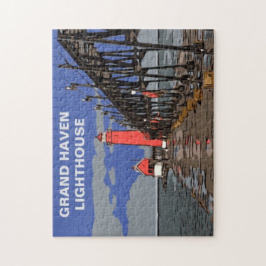 GRAND HAVEN LIGHTHOUSE PUZZLE (Vertikal)