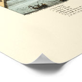 Grand Haven, MI Panorama Karte - 1874 Poster (Ecke)