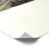 Grand Haven, MI Panoramic Karte - 1868 Poster (Ecke)