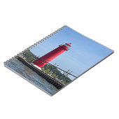 Grand Haven Michigan Lighthouse Notizblock (Linke Seite)
