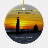 Grand Haven South Pierhead Lights DS Ornament (Hinten)