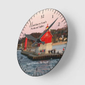 Grand Haven South Pierhead Lights Uhr (Winkel)