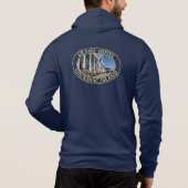 Grand Hotel auf der Insel Mackinac, Michigan Hoodie (Rückseite)