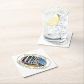 Grand Hotel auf der Insel Mackinac, Michigan Rechteckiger Pappuntersetzer (Vor Ort)