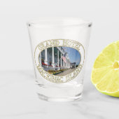 Grand Hotel auf der Insel Mackinac, Michigan Schnapsglas (Vorderseite)